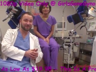 Ebony babe Jackie Banes Examined By specialist Tampa & Doctor Rose At GirlsGoneGyno&period;com