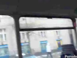 Xxx וידאו ו - חַשְׂפָן זוג ב ציבורי אוטובוס